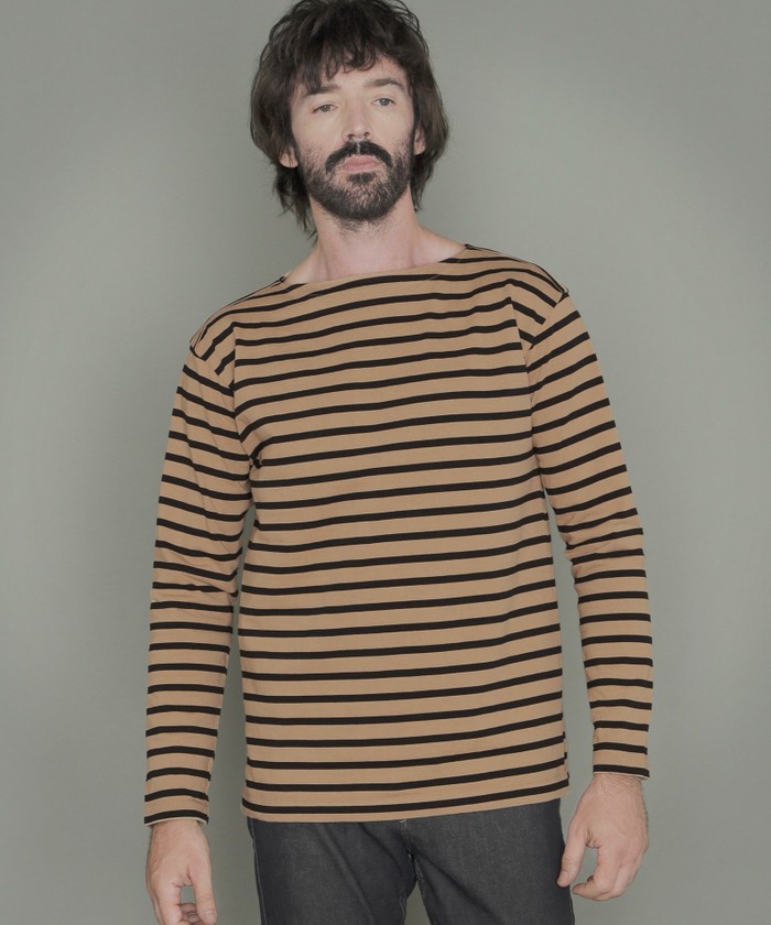 Tournier/トゥルニエ】ボーダー長袖バスクシャツ(504807116)｜HANKYU