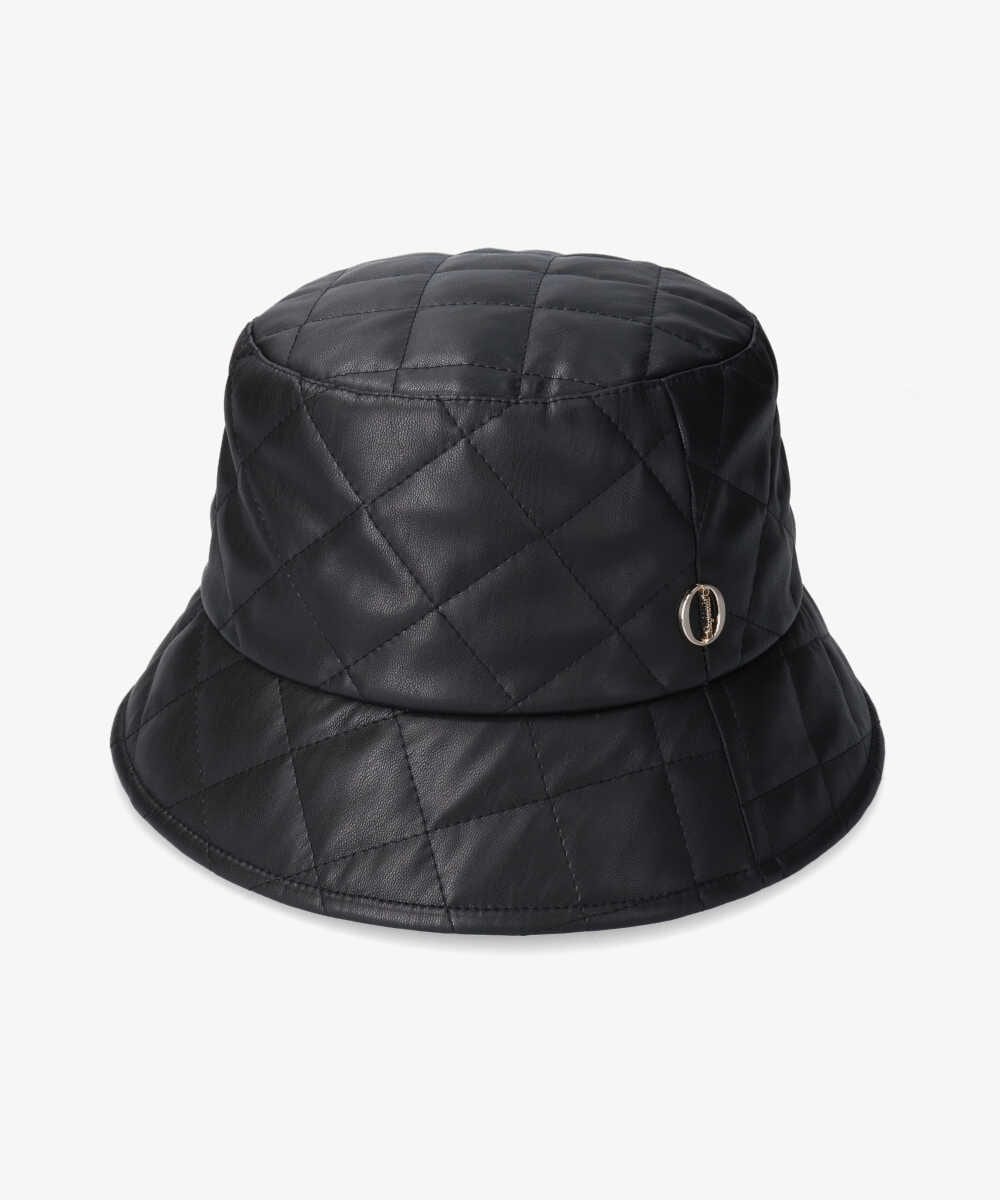 Chapeaud’O Fake Leather Quilt Bucket