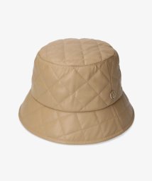 Chapeaud'O(Chapeaud’O)/Chapeau d' O  Fake Leather Quilt Bucket/ベージュ