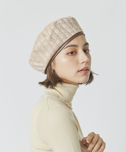 Chapeaud'O(Chapeaud’O)/Chapeau d' O  Monogram Beret/ベージュ