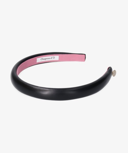 Chapeaud'O(Chapeaud’O)/Chapeau d' O  PinkRibbon Headband/ブラック