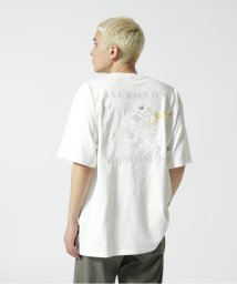 AVIREX/《直営店限定》スーベニア ホワイト タイガー Tシャツ / SOUVENIR EHITE TIGER T－SHIRT/504843044