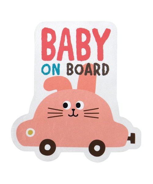 BACKYARD FAMILY(バックヤードファミリー)/リフレクター CARマグネット BABY ON BOARD/その他系3