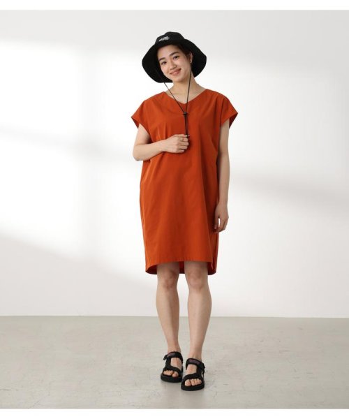 RODEO CROWNS WIDE BOWL(ロデオクラウンズワイドボウル)/（WEB限定）AMPHIBIOUS TUNIC ONE PIECE/CAM