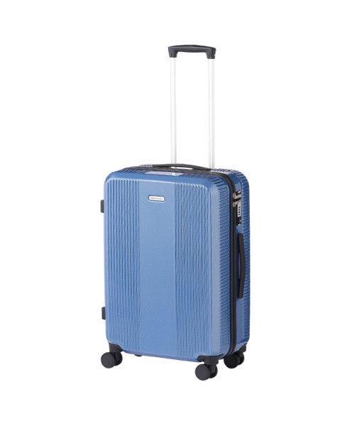 World Traveler(ワールドトラベラー)/エース スーツケース Mサイズ 53L 軽量 ストッパー付き ワールドトラベラー ACE World Traveler 06952 キャリーケース キャリーバッ/ブルー