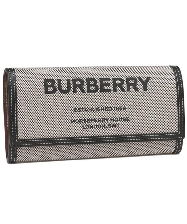 セール】バーバリー 長財布 ブラック レディース BURBERRY 8044349