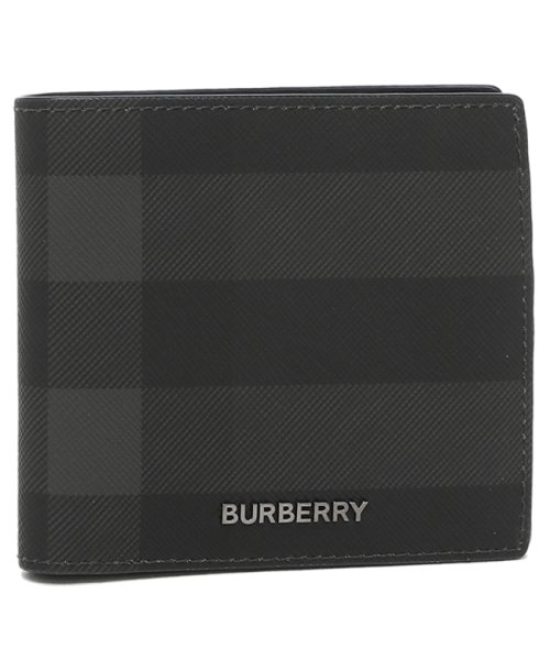 BURBERRY(バーバリー)/バーバリー 二つ折り財布 ブラック メンズ BURBERRY 8056707 A1208/その他