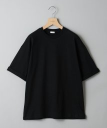 BEAUTY&YOUTH UNITED ARROWS(ビューティーアンドユース　ユナイテッドアローズ)/【WEB限定】ロールアップ ワイド テーパード Tシャツ －MADE IN JAPAN－/BLACK
