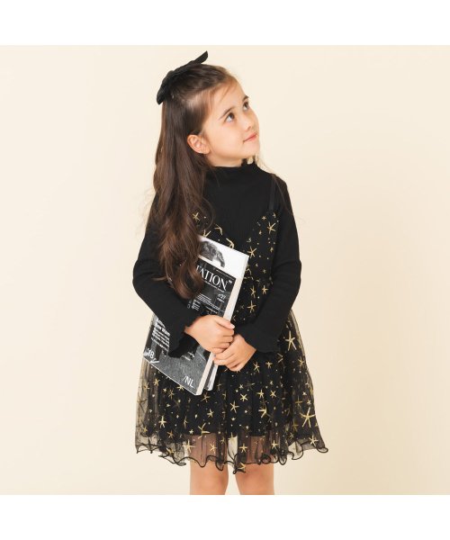 セール リブレイヤード星柄ワンピース アーバンチェリー Urban Cherry Magaseek