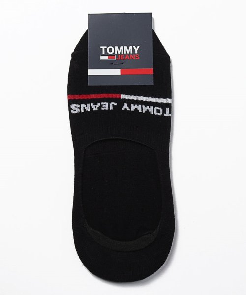 TOMMY JEANS(トミージーンズ)/TJ ANKLE LOGO SOCKS/ブラック