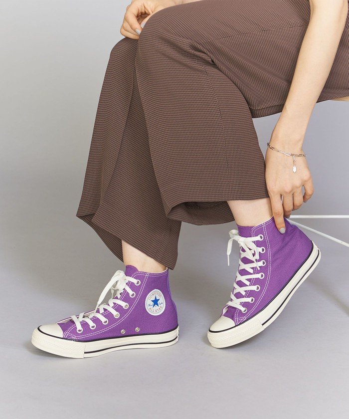 コンバース レディース パープル スニーカーの人気商品 通販 価格比較 価格 Com