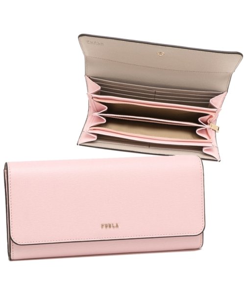 フルラ 長財布 バビロン ピンク グレー レディース Furla Pcy2uno 0000 1338s フルラ Furla Magaseek
