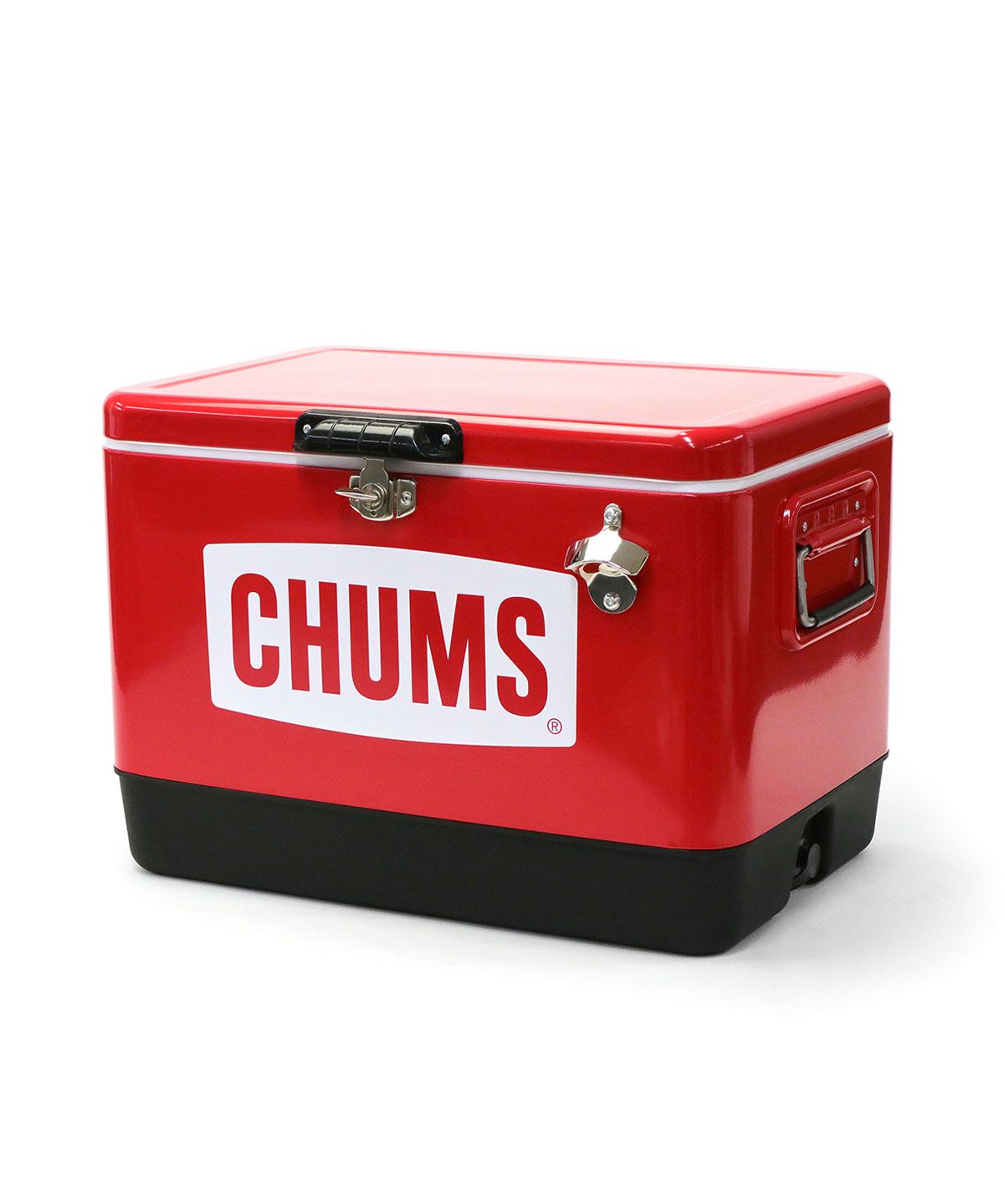 CHUMS チャムススチールクーラーボックス54L レッド