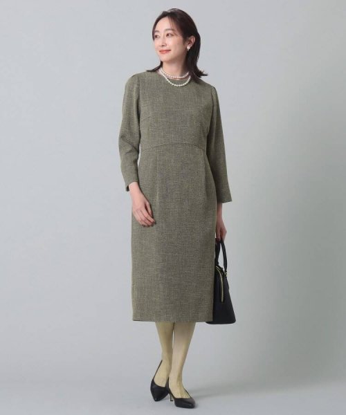 セール トリクシオンスラブツィード ワンピース アンタイトル Untitled Magaseek