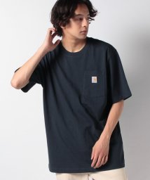 Carhartt(カーハート)/【Carhartt】カーハート Tシャツ K87 WORKWEAR POCKET T－SHIRT/NAVY