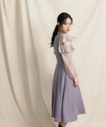 JILL by JILL STUART(ジル バイ ジル スチュアート)/カラートップワンピース/モーヴ