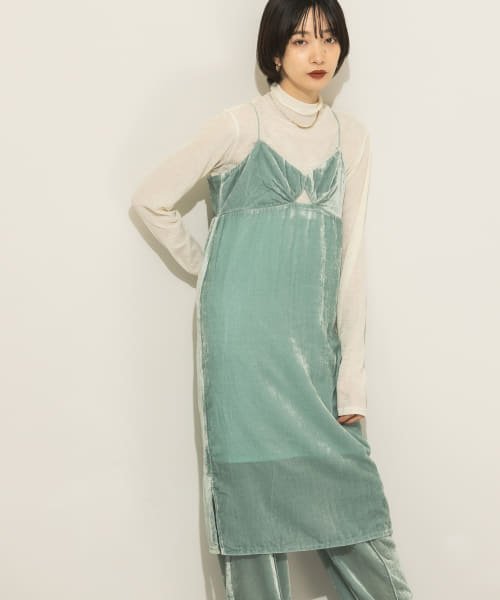 セール ベロアキャミワンピース ケービーエフ Kbf Magaseek