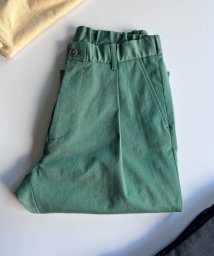 URBAN RESEARCH DOORS(アーバンリサーチドアーズ)/Anti－wrinkle リネントラウザー/GREEN