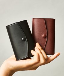 IL CRITERIO(IL CRITERIO)/【IL CRITERIO / イルクリテリオ】PRIMO Bill Wallet 【MADE IN ITALY】 イタリア製 本革 財布 ミニ ウォレット/ブラック 