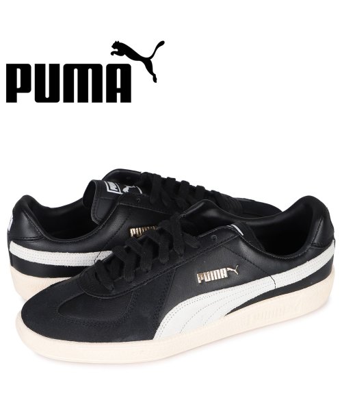 Puma プーマ スニーカー アーミートレーナー メンズ Army Trainer ブラック 黒 02 プーマ Puma Magaseek