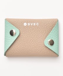 SVEC(シュベック)/ミニ財布 レディース メンズ ブランド 本革 おしゃれ フラグメントケース 小銭入れ かわいい 小さい サイフ 札入れ カードケース パスケース キーケース/グレー系1