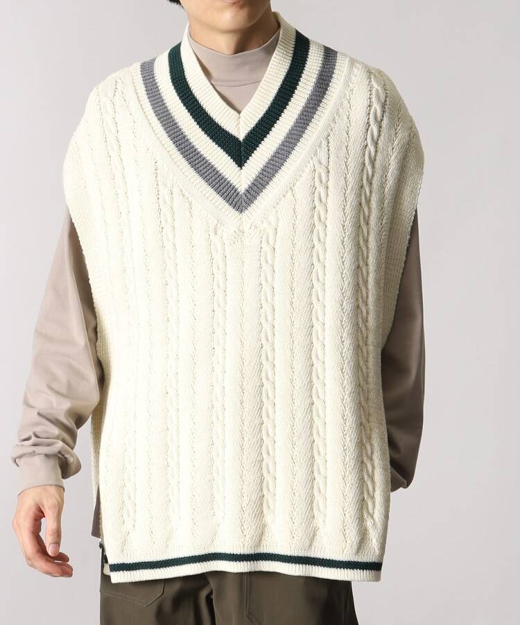 マルジェラ チルデンニットベスト - vankuppeveld-logistics.com の取扱ショップ一覧 maison margiela/メゾン ニットベスト /チルデン マルジェラ ニット/セーター