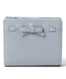  NINA NINA RICCI(ニナ・ニナ　リッチ)/二つ折りパース【ヴィーナスパース】/スカイブルー