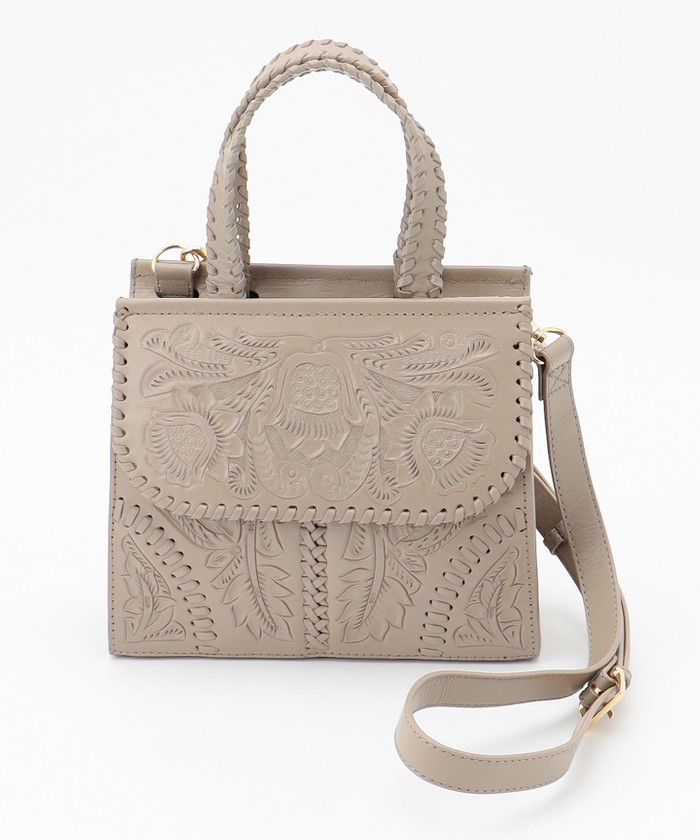 GRACECONTINENTAL Mini satchel グレージュ F GRACECONTINENTAL Mini satchel グレージュ F