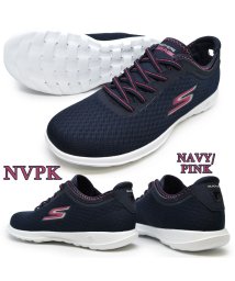 SKECHERS(スケッチャーズ)/SKECHERS 15350 BKW NVPK BBK OFPK GO Walk Lite－Impulse/ネイビー