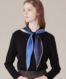 MACKINTOSH LONDON(MACKINTOSH LONDON（レディース）)/MLブロッキングダイヤモンドシェイプスカーフ/ブルー