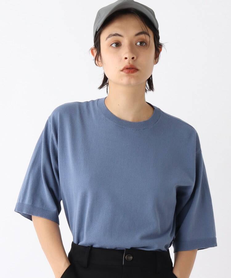 セール】ハイツイストコットン ハーフスリーブニット【UNISEX ...