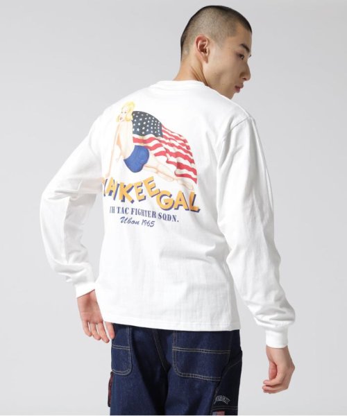 Rebuild Collection ヤンキーギャル 長袖 Tシャツ L S T Shirt Yankee Gal アヴィレックス Avirex Magaseek Rebuild Collection ヤンキーギャル 長袖 Tシャツ L S T Shirt Yankee Gal アヴィレックス Avirex Magaseek
