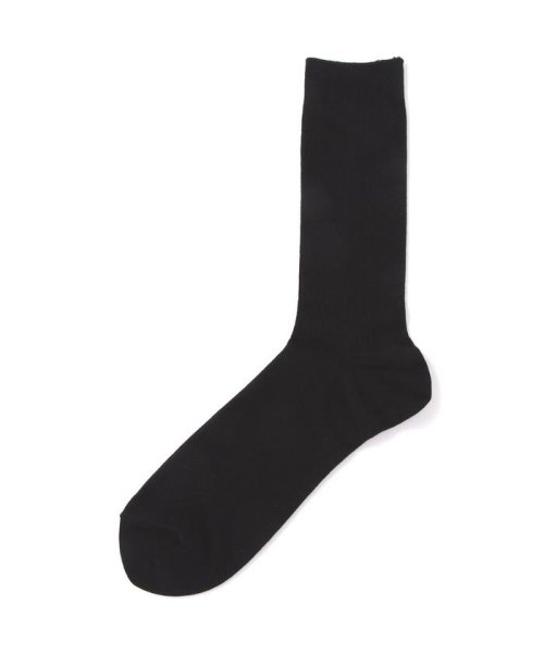 B'2nd(ビーセカンド)/MARCOMONDE（マルコモンド）basic ribbed socks/ブラック