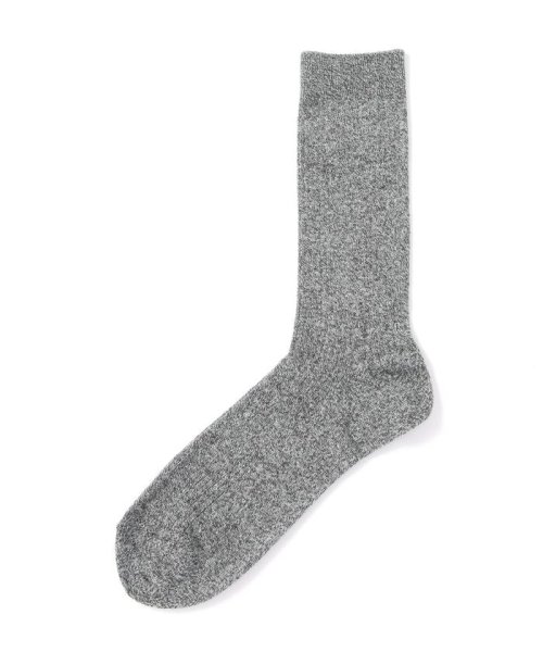 B'2nd(ビーセカンド)/MARCOMONDE（マルコモンド）basic ribbed socks/グレー