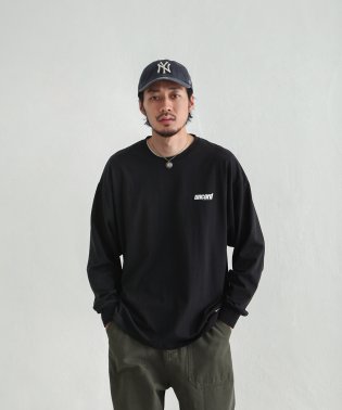 ZIP FIVE/LOOSE L/S T－SHIRT/504857461