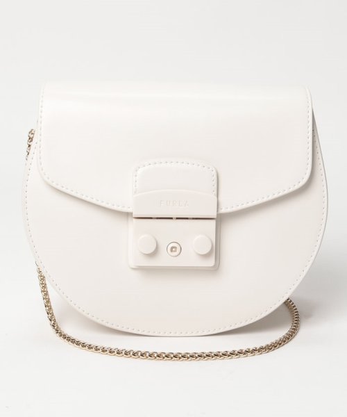 FURLA(フルラ)/【FURLA】フルラ FURLA BATJEP0－VNC000 レディース ショルダーバッグ クロスボディ ゴールド/WHITE