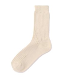 B'2nd(ビーセカンド)/MARCOMONDE（マルコモンド）military cotton ribbed socks Ladies/アイボリー2