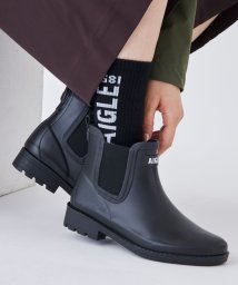 AIGLE(エーグル)/全天候対応 防水 カーヴィル2 ラバー チェルシーブーツ/ブラック