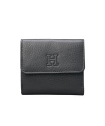 HIROFU(HIROFU)/【センプレ】二つ折り財布 レザー ウォレット 本革/ダークグレー（115）