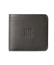HIROFU(HIROFU)/【プラティカ】二つ折り財布 レザー ウォレット 本革/ダークグレー（115）