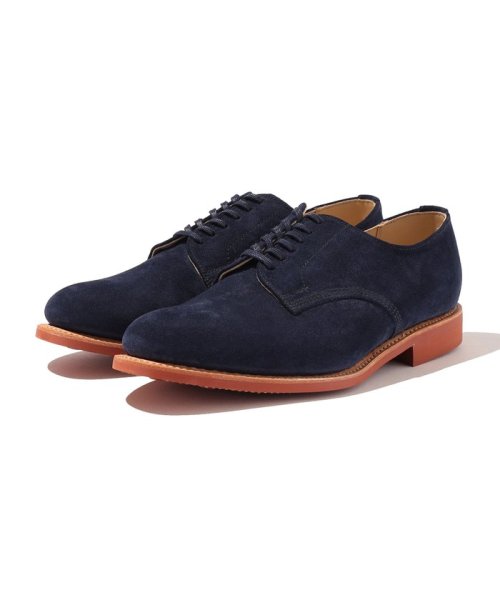 SHIPS MEN(シップス　メン)/【Southwick別注】SANDERS: Navy Suede Officer Shoe/ネイビー