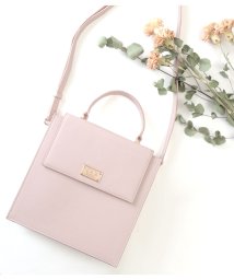 Clelia(クレリア)/トートバッグ ハンドバッグ ショルダーバッグ Clelia クレリア Allegro アレグロ ブランド スクエア シンプル フラップ おしゃれ かわいい 大人/ピンク