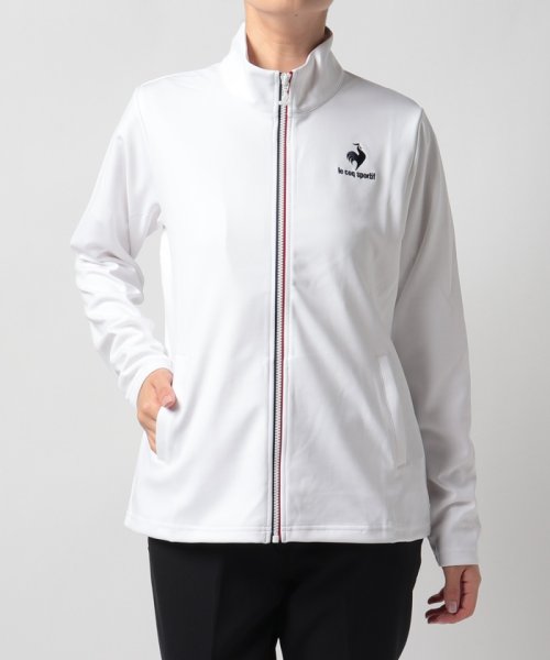 le coq sportif (ルコックスポルティフ)/ウォームアップジャケット【アウトレット】/ホワイト