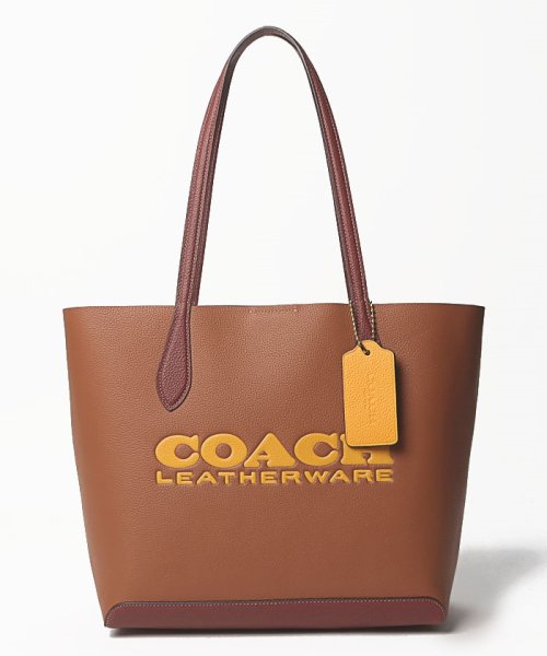 COACH(コーチ)/【COACH】コーチ バック トートバッグ COACH CA097/ブラウン