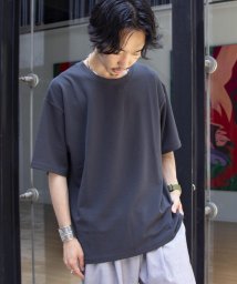 GLOSTER(GLOSTER)/【GLOSTER/グロスター】アムンゼン ジャージーTシャツ/チャコールグレー