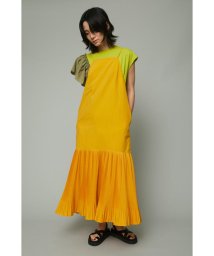 HeRIN.CYE(ヘリンドットサイ)/Pleated hem OP/YEL