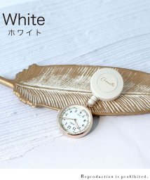 nattito(ナティート)/【メーカー直営店】腕時計 レディース コレット リール付き ナースウォッチ フィールドワーク ASS154/ホワイト