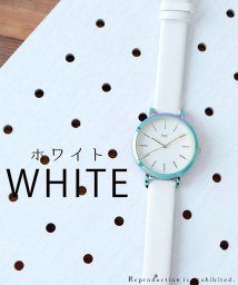 Deep Dyed(ディープダイ)/【メーカー直営店】腕時計 レディース  レング ユニセ 個性的 レインボー シンプル フィールドワーク DT166/ホワイト