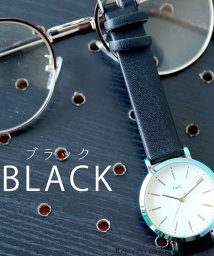 Deep Dyed(ディープダイ)/【メーカー直営店】腕時計 レディース  レング ユニセ 個性的 レインボー シンプル フィールドワーク DT166/ブラック