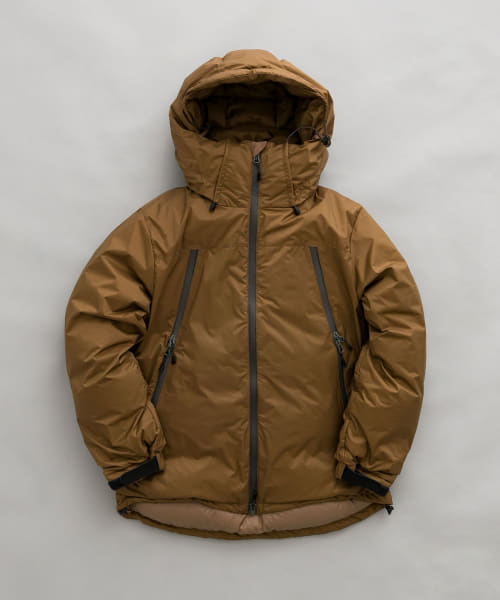 THE NORTH FACE US限定 撥水 止水ジップ 裏地総柄(L)茶